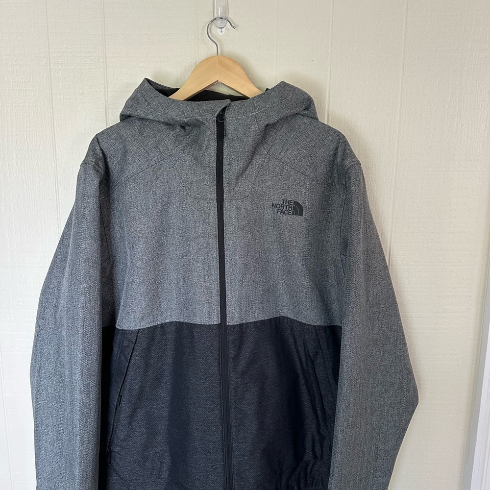 The North Face Gray and Black Performance Jacket